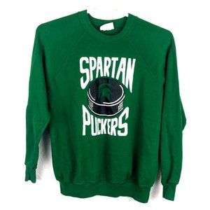 Vintage SPARTAN PUCKERS Mens Sweatshirt